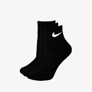 Nike Ponožky 3Ppk Quarter Black Čierna EUR 34-38