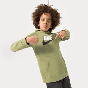 Nike S Kapucňou Sportswear Club Fleece Boy Sivá EUR 128-137
