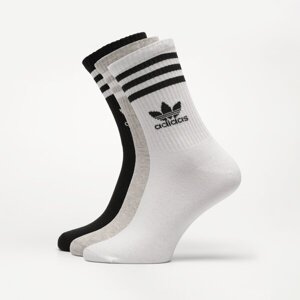 Adidas Ponožky 3-Pack Socks Crew Viacfarebná EUR S