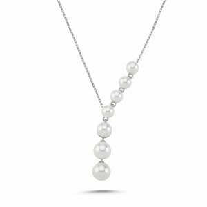 Klenoty Amber Elegantný perlový náhrdelník
