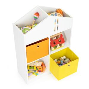 Knižnica, detská skrinka, detský domček, priehradky, organizér