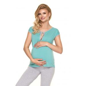 Mätové dvojdielne tehotenské a dojčiace pyžamo