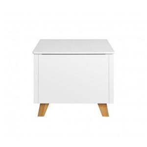 Skrinka - truhlica v minimalistickom štýle v bielej farbe - ZARA