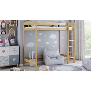 Detská posteľ s rebríkom - 160x80 cm
