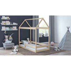 Jednolôžková detská posteľ domček - 180x90 cm