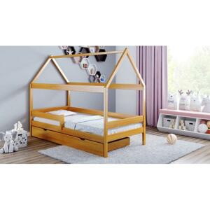 Jednolôžková detská posteľ domček - 190x90 cm