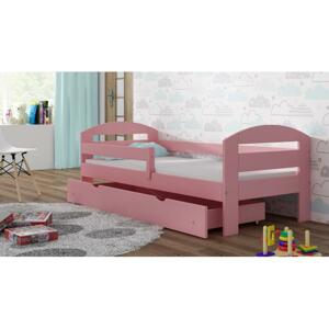 Jednolôžková drevená posteľ pre deti - 180x90 cm