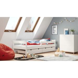 Detská drevená posteľ - 180x90 cm