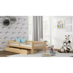 Detská drevená posteľ - 200x90 cm