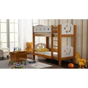 Poschodová detská posteľ - 180x90 cm