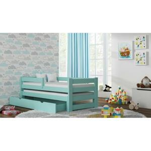 Dvojposchodová detská posteľ - 190x80/180x80 cm