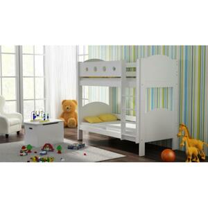 Detská poschodová posteľ - 160x80 cm
