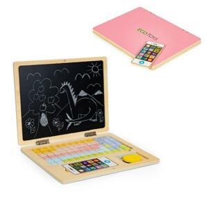 Detský notebook - magnetická vzdelávacia tabuľa v akcii