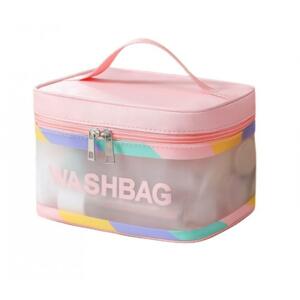 Kozmetický kufrík WASHBAG v ružovej farbe