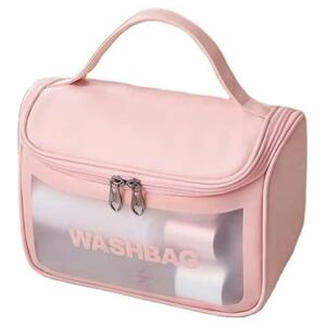 Kozmetický ružový kufrík WASHBAG