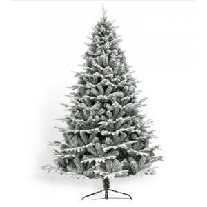 Zasnežený umelý vianočný stromček - smrek 180 cm